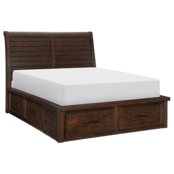 Homelegance Logandale Transitional California King Platform Bed With Storage Drawers Value City Furniture Platform Beds Low Profile Beds