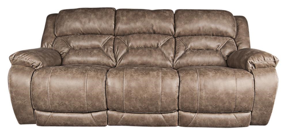 Homestretch Arnette Power Reclining Sofa With Power Headrest And Lumbar Support Morris Home Reclining Sofas
