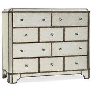 Hooker Furniture Arabella Mirrored Writing Desk Belfort