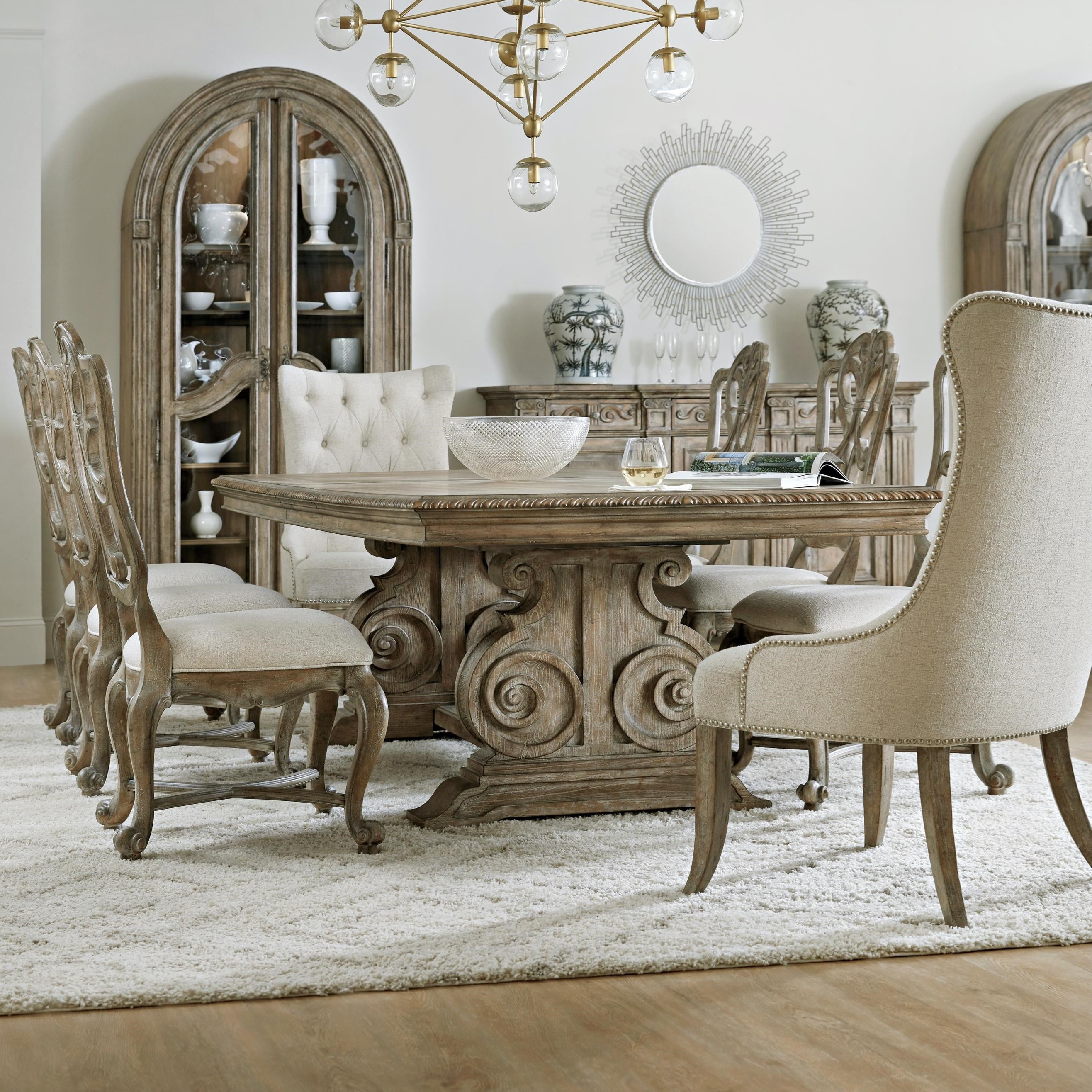 dining table and 6 chairs wooden