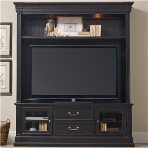 Hooker Furniture Clermont Two Piece Entertainment Group