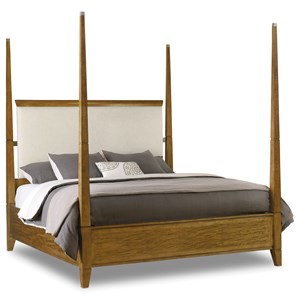 Hooker Furniture Retropolitan King Poster Bed