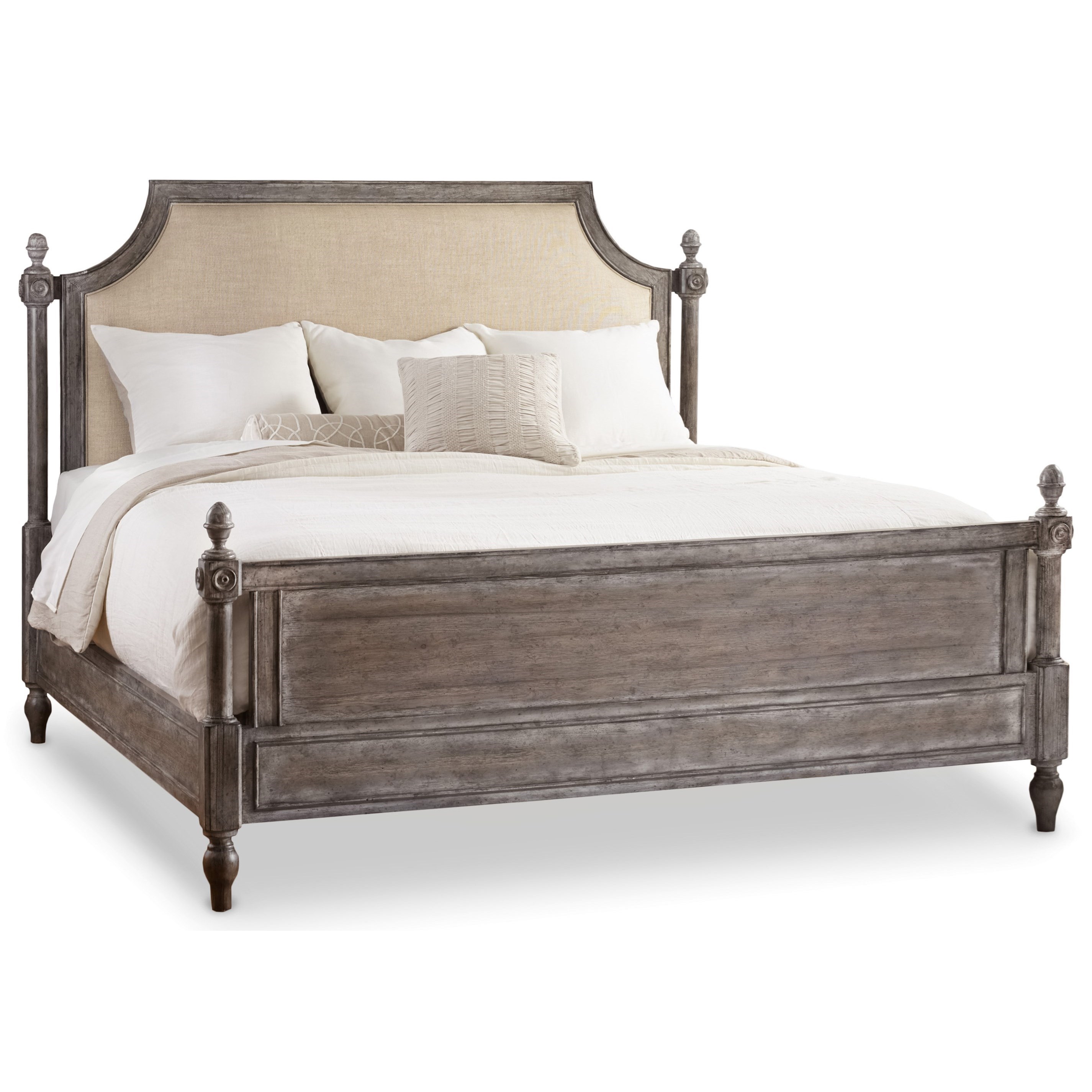Hooker Furniture True Vintage Queen Fabric Upholstered Poster Bed - Hooker Furniture True Vintage Queen Fabric Upholstered Poster Bed Itemnumber hooker furniture true vintage queen fabric upholstered poster bed - hooker furniture true vintage queen fabric upholstered poster bed itemnumber