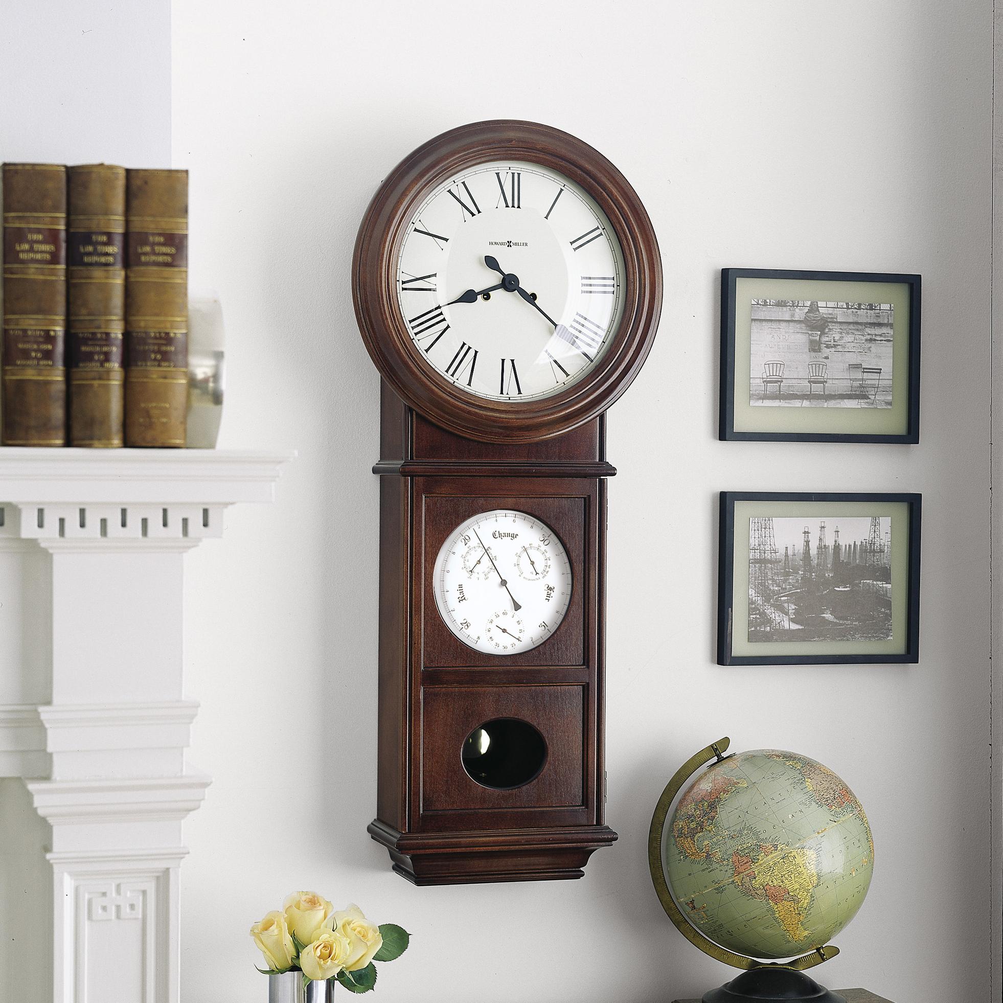 Howard Miller 620 Lawyer II Wall Clock Sheely's Furniture & Appliance
