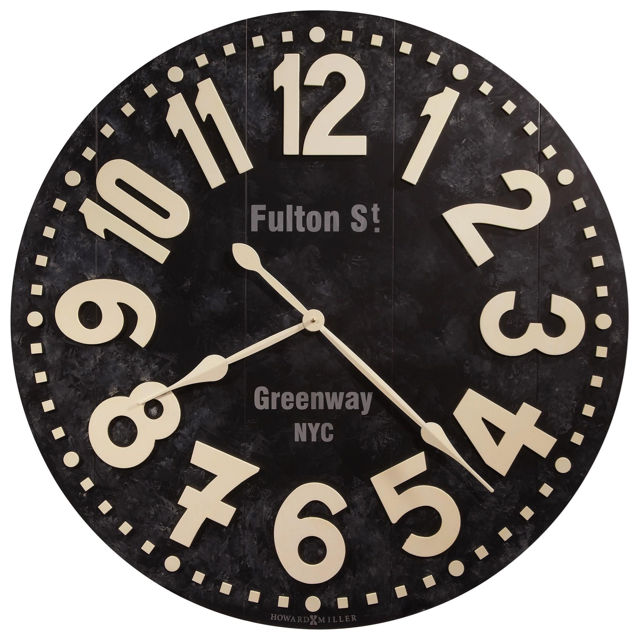 Howard Miller Wall Clocks Fulton Street Clock Vandrie Howard Miller Wall Clocks Fulton Street Clock Vandrie
