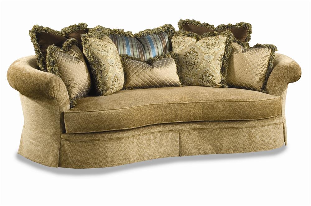 Huntington House 3167 Curvaceous Upholstered Sofa Ahfa 3167 Curvaceous Upholstered Sofa By Huntington House