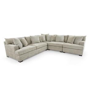 Huntington House 7100 43t 31t 51 52t 61391 88 Casual Huntington House 7100 43t 31t 51 52t 61391 88 Casual Contemporary Four Piece Sectional Sofa Baer S Furniture Sofas