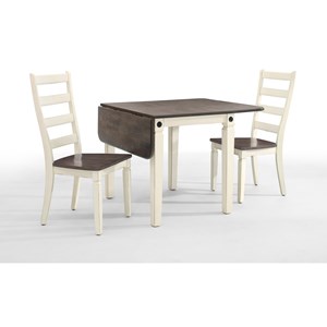 Belfort Select Glennwood 3 Piece Dining Set