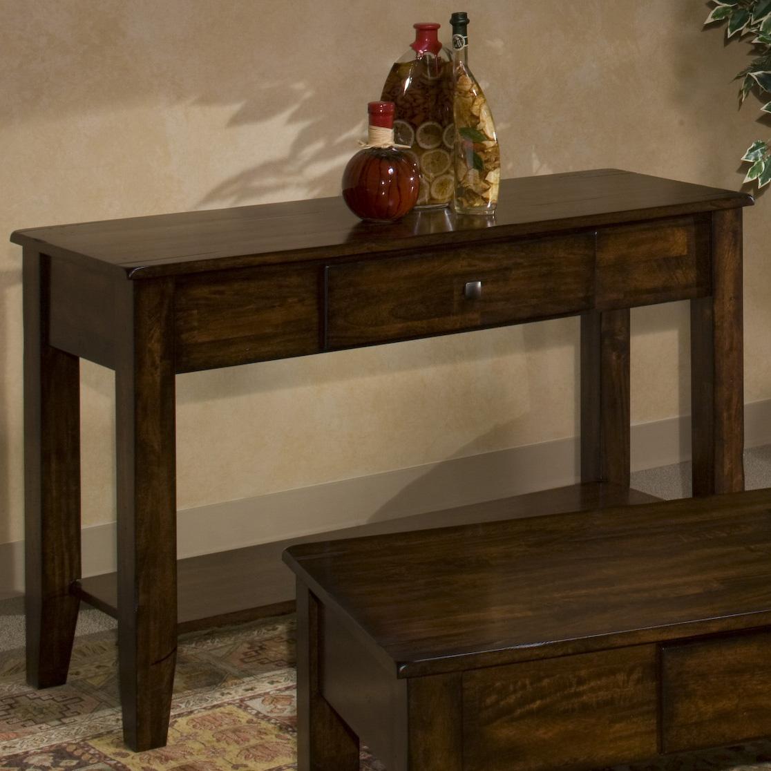 Intercon Kona Mango Wood Sofa Table Virginia Furniture Market Sofa