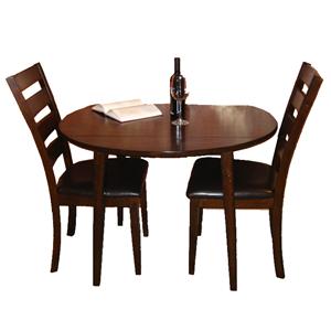 Belfort Select Cabin Creek Drop Leaf Dining Table and Chair Set