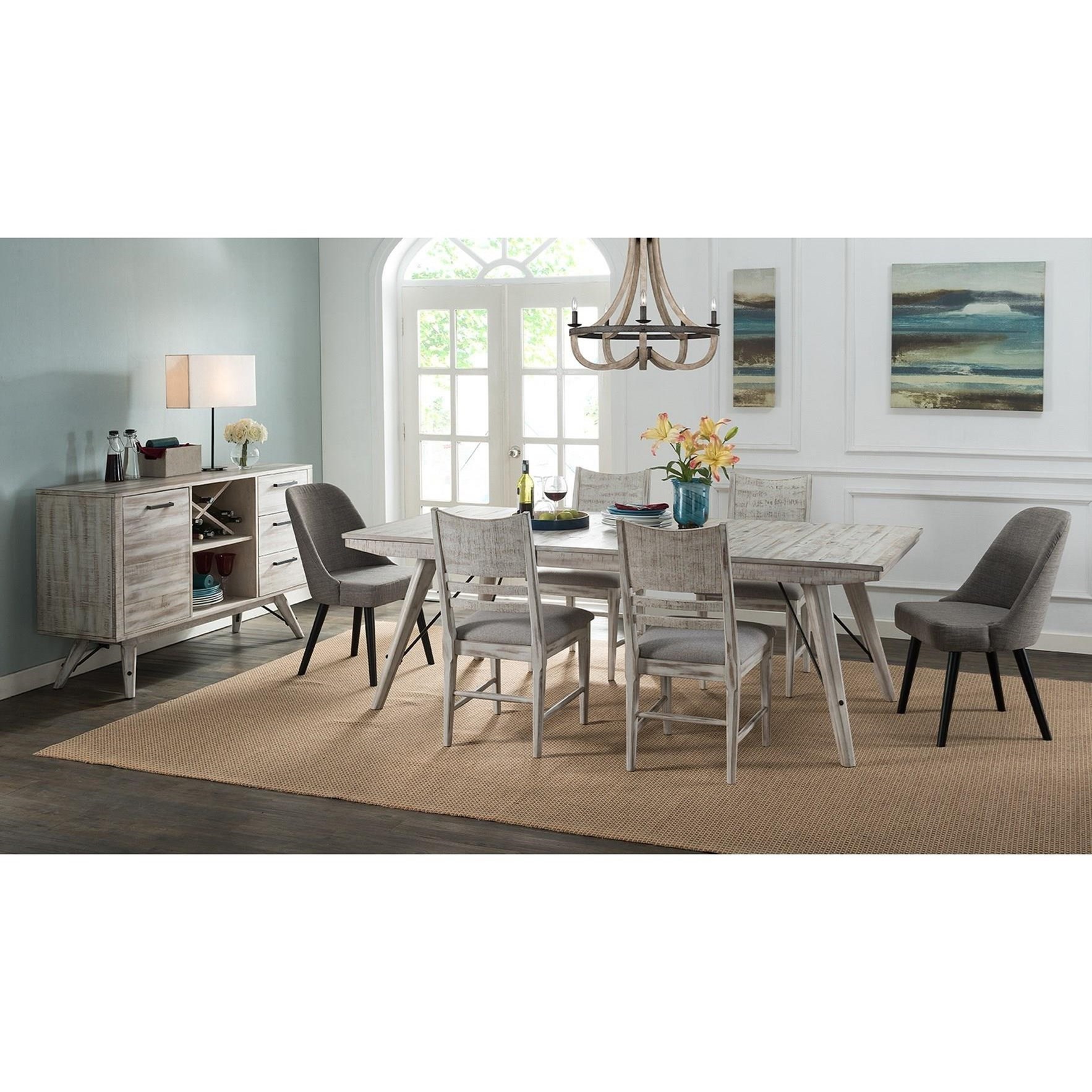 Intercon Modern Rustic Contemporary Rectangular Dining ...