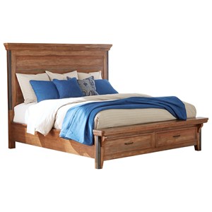 Intercon Taos Queen Panel Storage Bed
