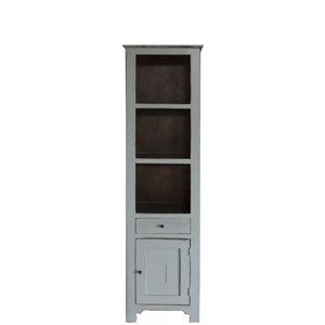 International Furniture Direct Rivera Solid Pine Bookcase