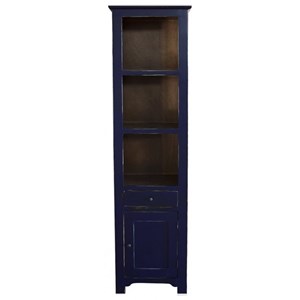 International Furniture Direct Rivera Solid Pine Bookcase