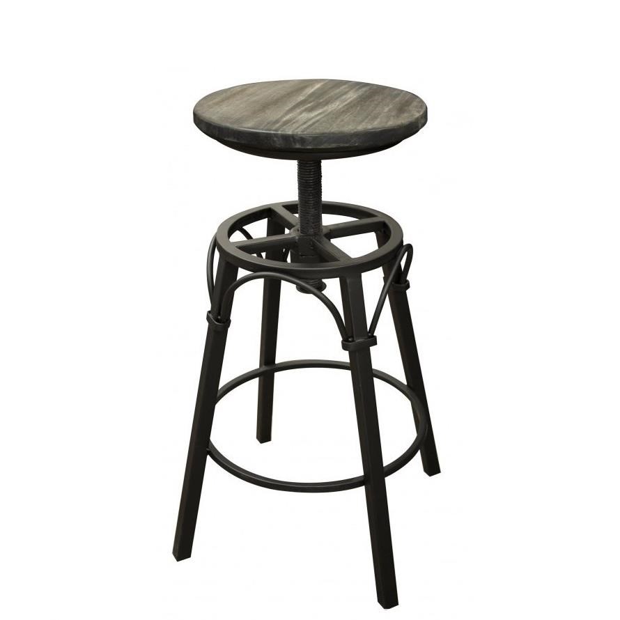 johnson swivel adjustable height bar stool