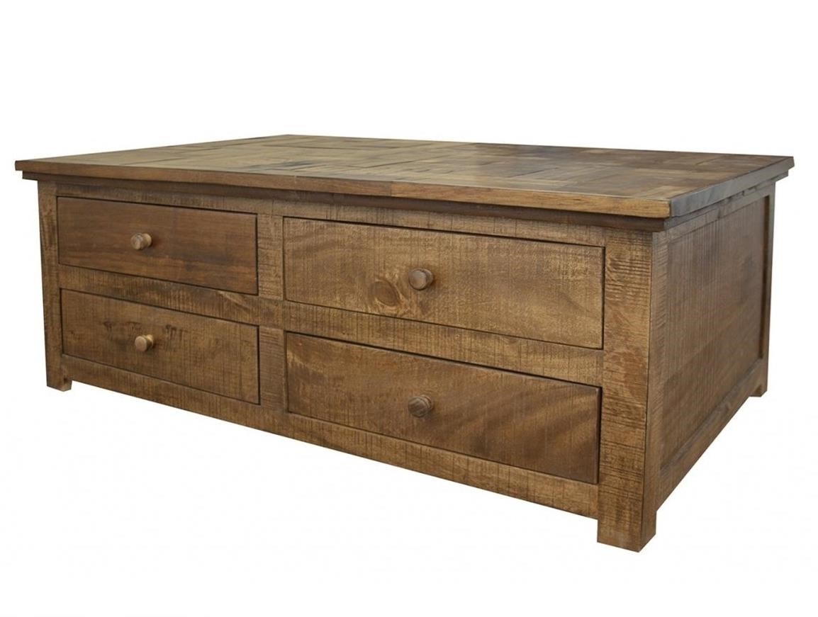 International Furniture Direct Salamanca Ifd8012ckt Rustic