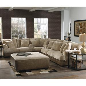 Jackson Furniture Barkley Large L Shaped Sectional Sofa With Left Jackson Furniture Barkley Large L Shaped Sectional Sofa With Left Side Loveseat