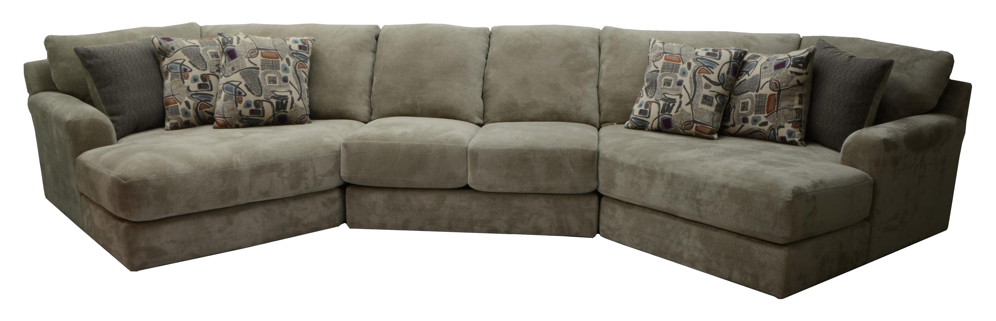 Jackson Furniture Malibu Four Seat Sectional Sofa Rooms For Less Four Seat Sectional Sofa