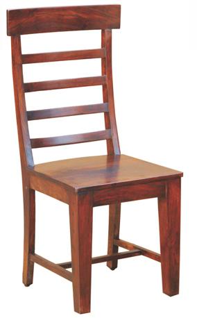 Jaipur Furniture Vienna Sheesham Wood Ladder Back Dining Side