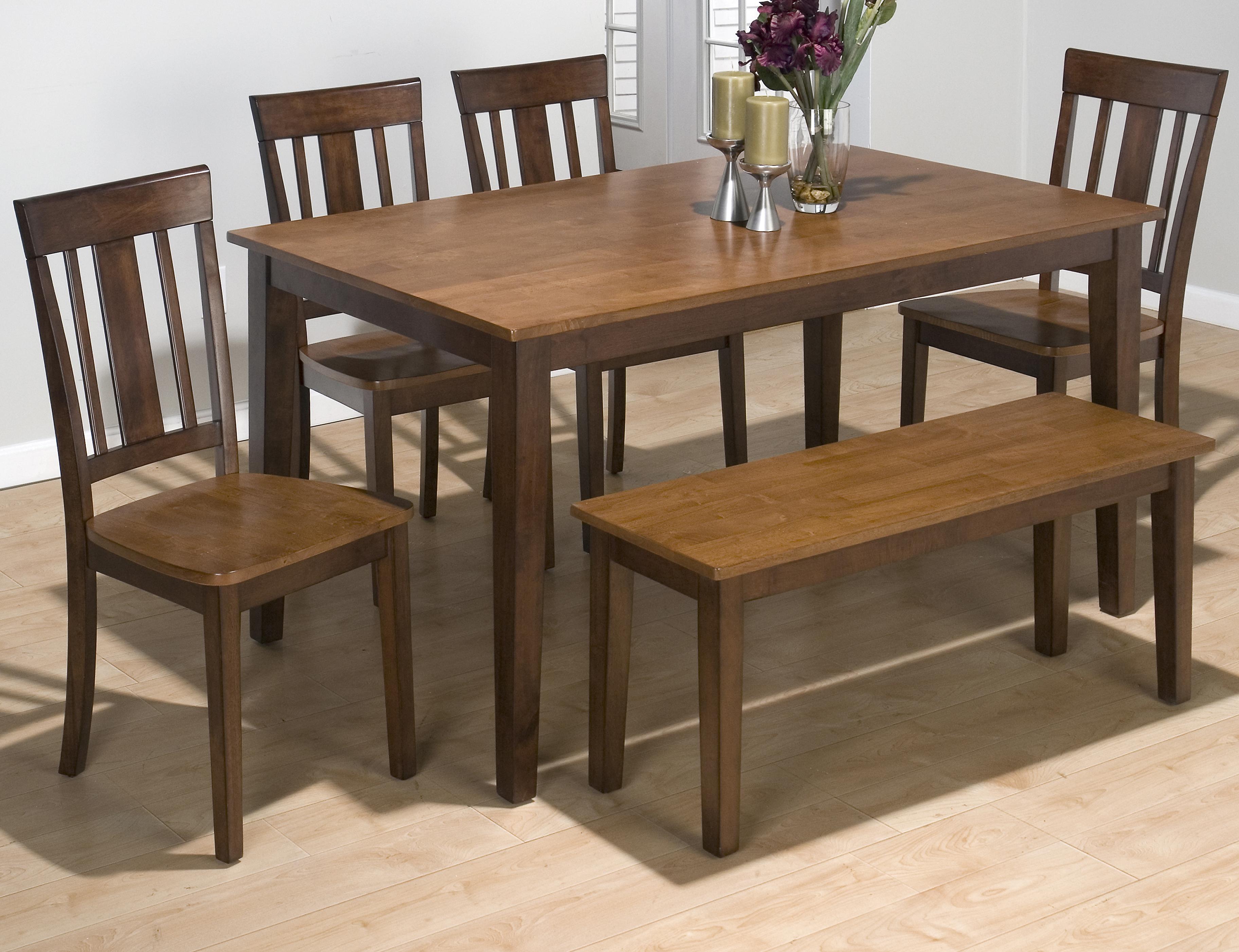 Jofran Kura Espresso and Canyon Gold Solid Rubberwood Rectangle ... Jofran Kura Espresso and Canyon Gold Solid Rubberwood Rectangle ...