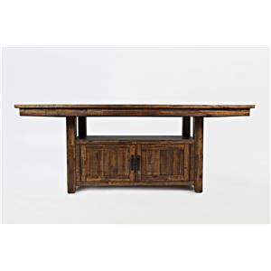 VFM Signature-JF Cannon Valley High/Low Table with Storage Base