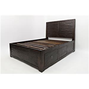 Jofran Kona Grove King Storage Bed