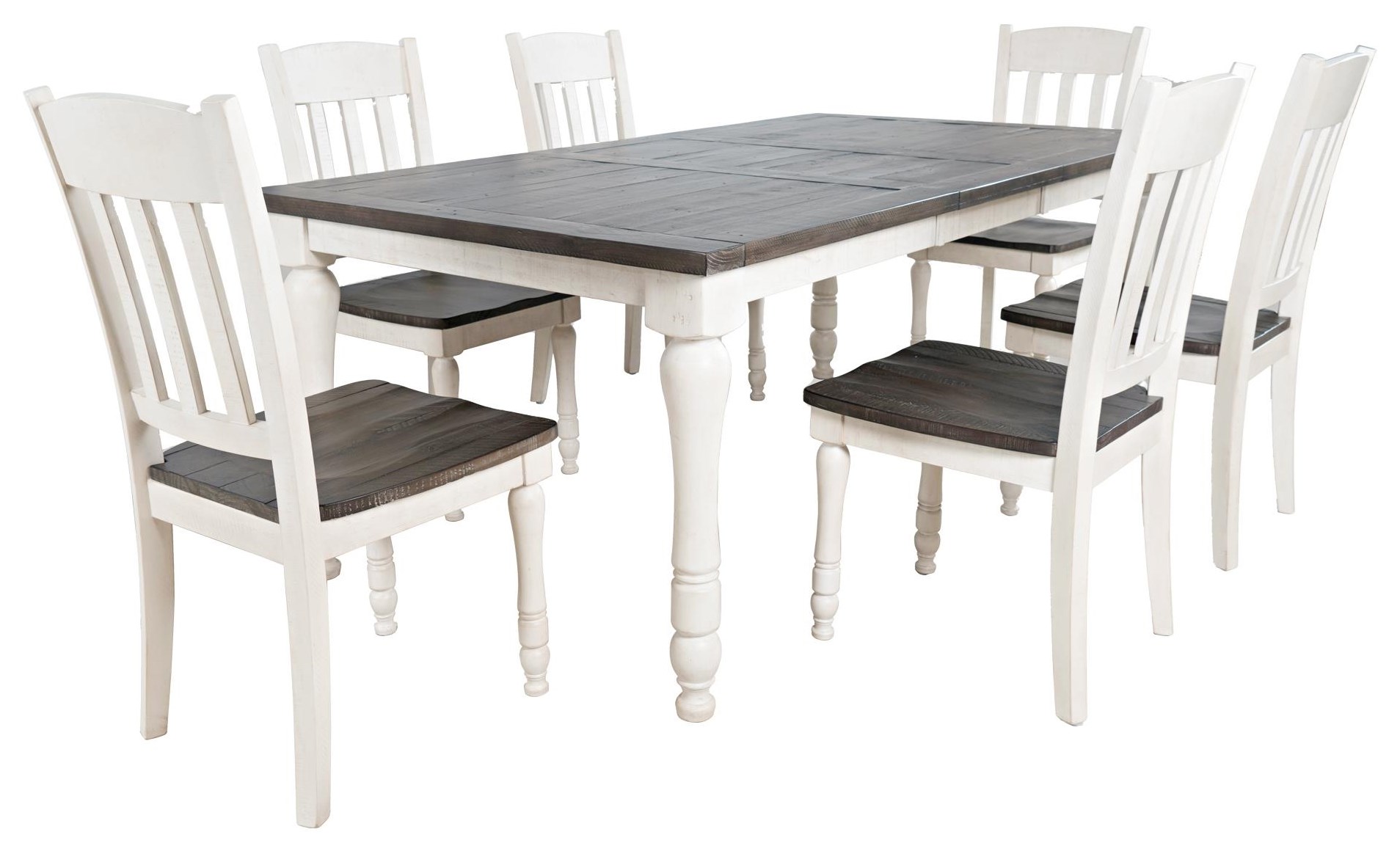 Jofran Madison County 9941855 Rectangle Extension Table And