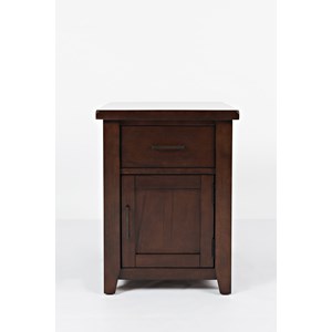 Jofran Twin Cities Chairside Table Jofran Twin Cities Chairside Table