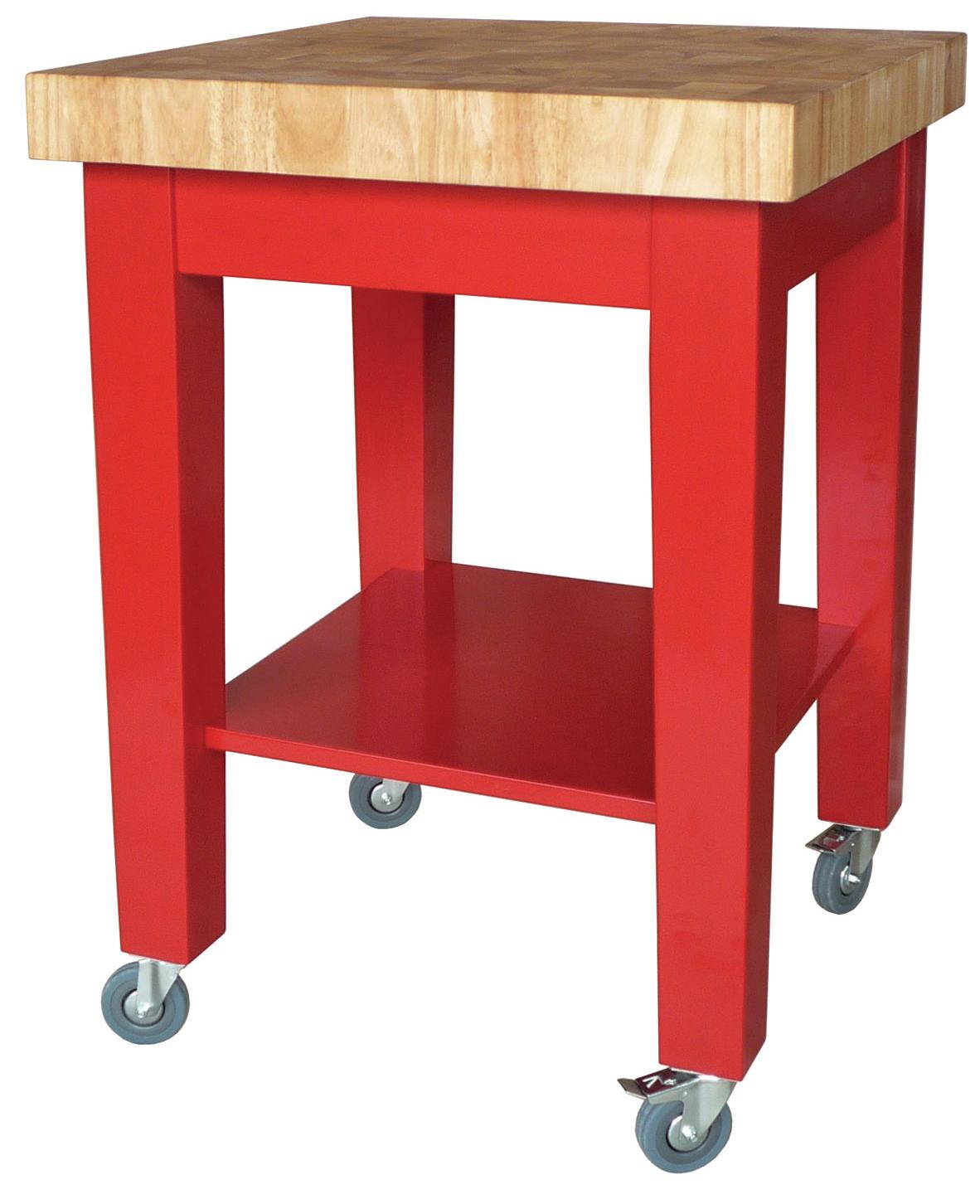 John Thomas Dining Essentials Wc21 2424 Kitchen Cutting Block Cart Thornton Furniture Dining Kitchen Island
