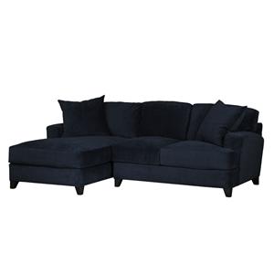 Jonathan Louis Clarence Casual Contemporary 2 Pc Chaise Sectional Jonathan Louis Clarence Casual