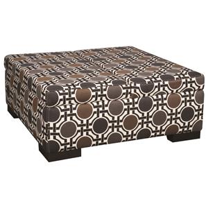 Morris Home Furnishings Karis Karis Double Storage Ottoman