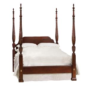 Kincaid Furniture Carriage House California King Broken Pediment Kincaid Furniture Carriage House California King Flat Headboard Rice Post Bed