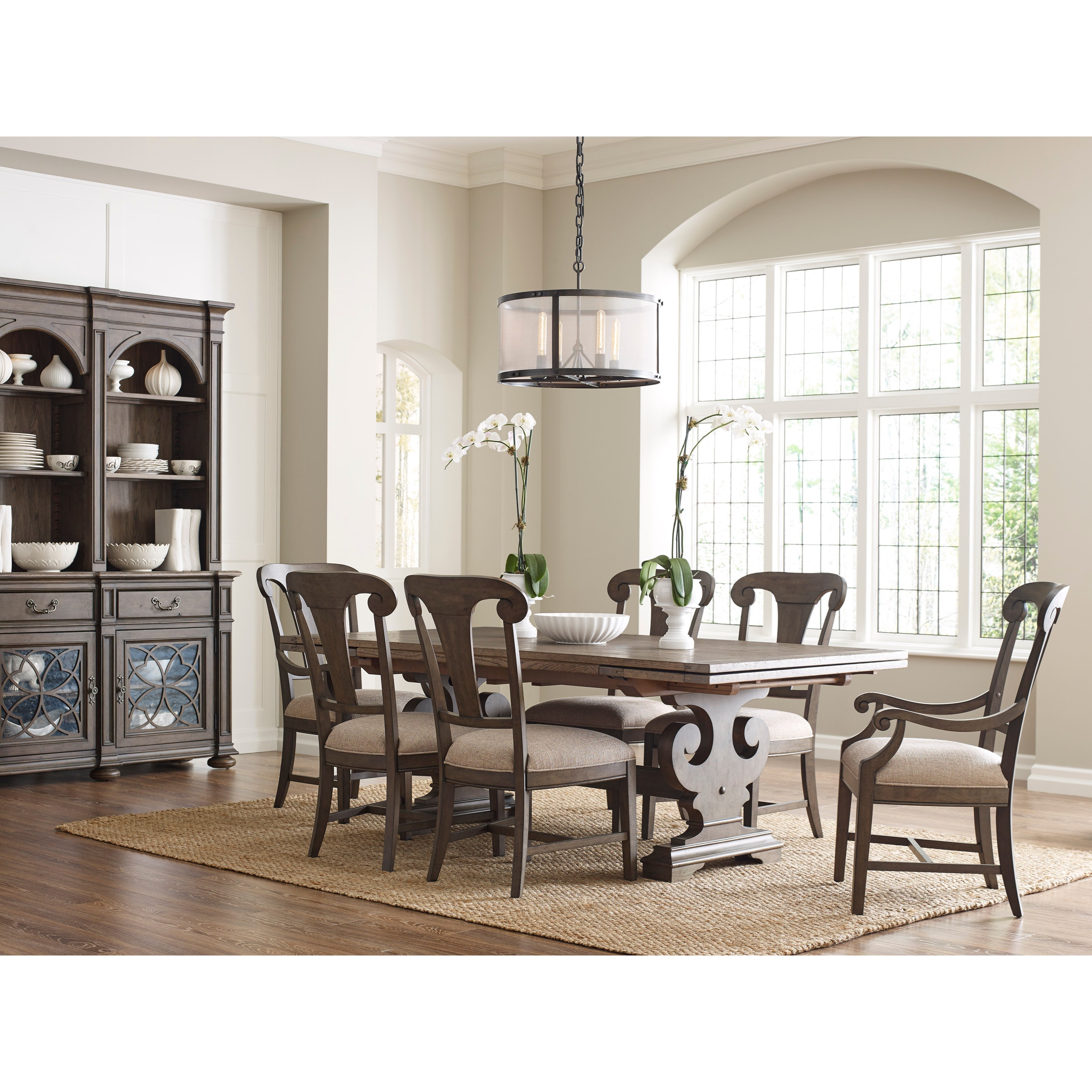 Kincaid Furniture Greyson Harper China with Touch Lighting and