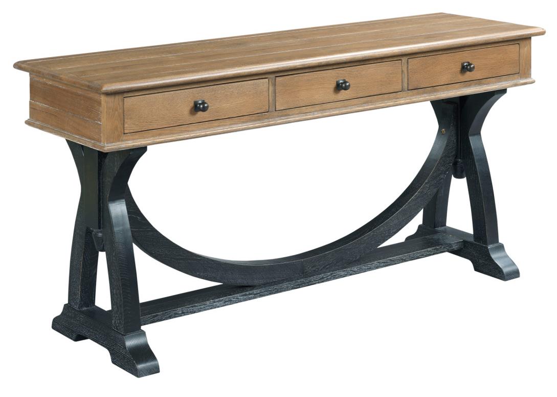 Kincaid Furniture Stone Ridge Transitional Rustic Sofa Table With Kincaid Furniture Stone Ridge Sofa Table Item Number 72 025