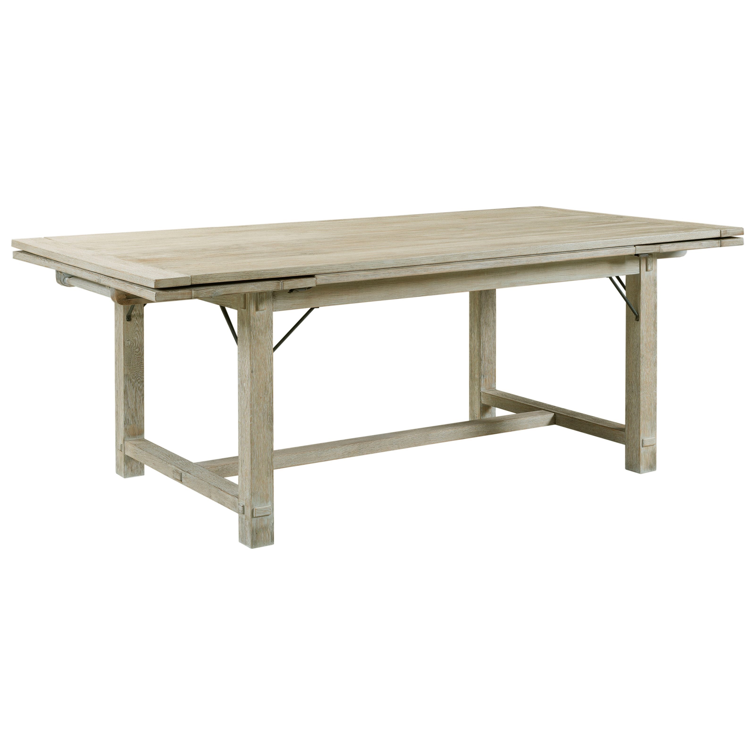 Kincaid Furniture Trails Winston Refectory Trestle Table With Two Trails Winston Refectory Trestle Table