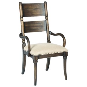 Kincaid Furniture Wildfire Post Arm Chair