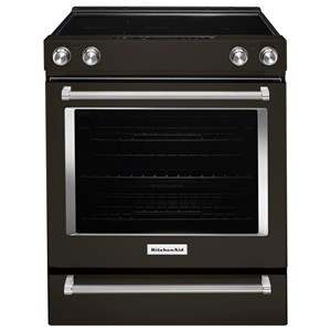 KitchenAid KitchenAid Electric Ranges 30-Inch 5-Element Electric Slide-In Convecti