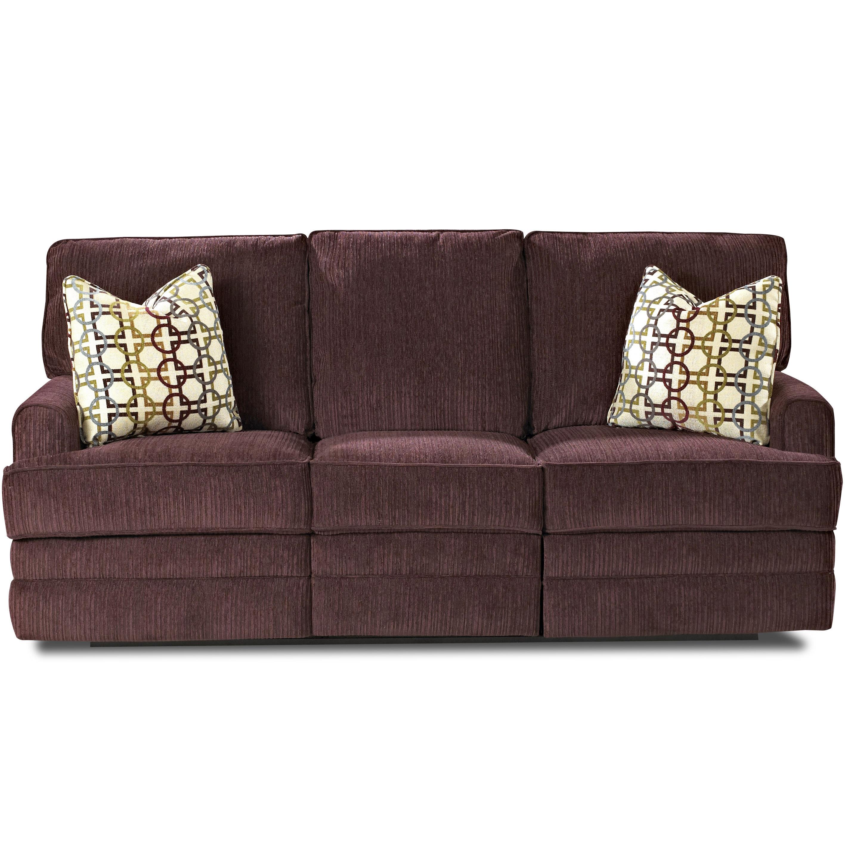 Klaussner Callahan 78803p Rs Casual Reclining Sofa With Track Arms