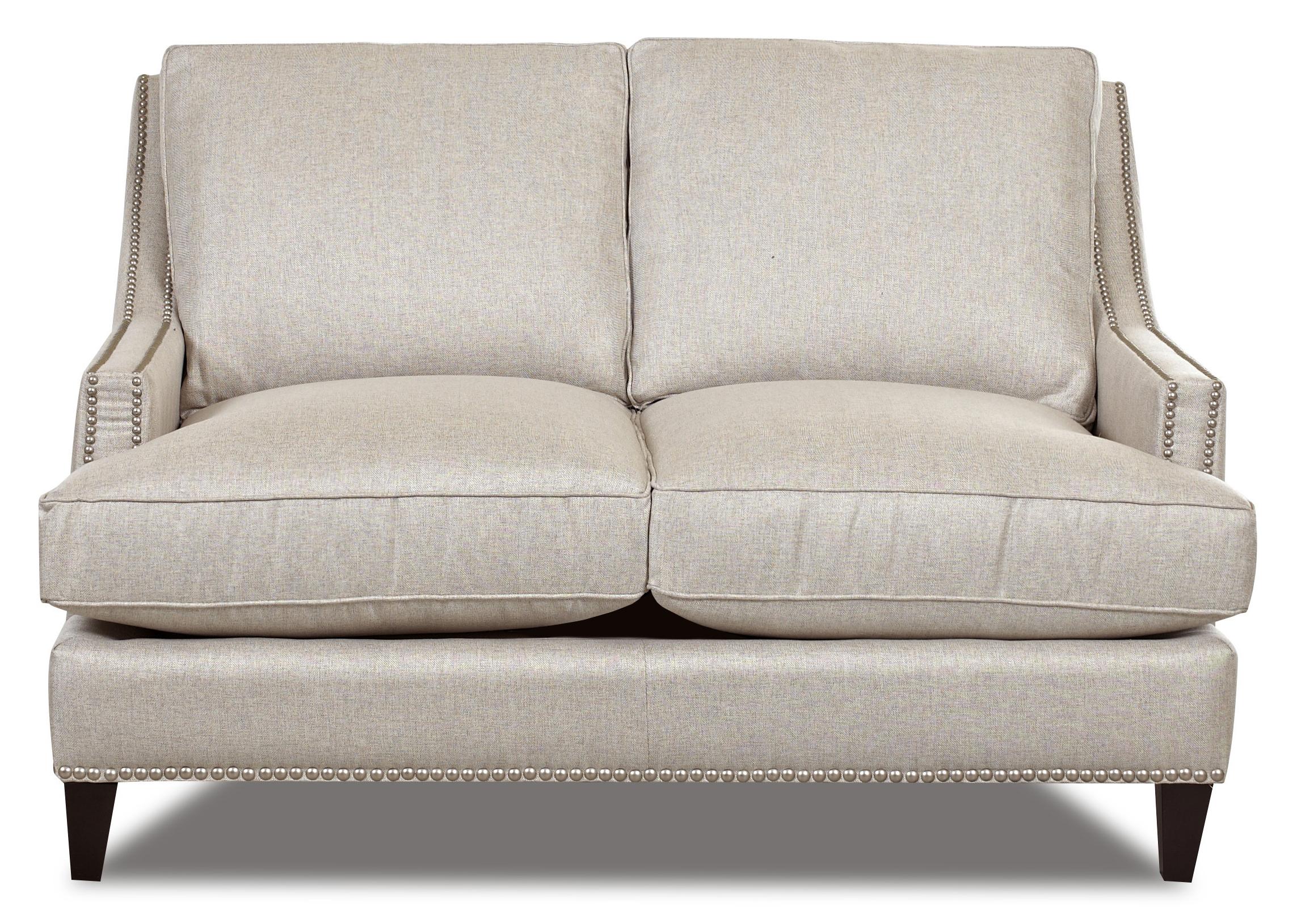 Klaussner Duchess Transitional Nail Head Wing Back Loveseat With - Klaussner Duchess Loveseat Item Number D Ls klaussner duchess transitional nail head wing back loveseat with - klaussner duchess loveseat item number d ls