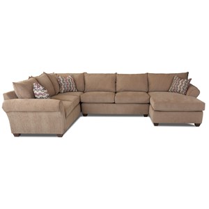 Klaussner Fletcher Sectional Sofa