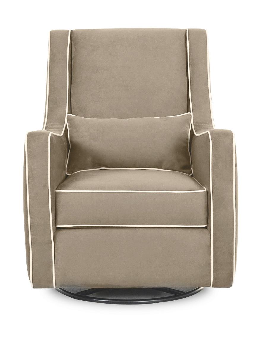 Klaussner Chairs and Accents Contemporary Lacey Swivel Glider Chair