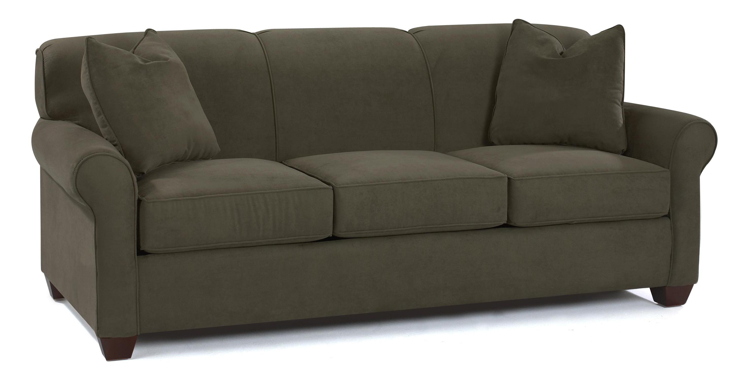 Klaussner Mayhew Enso Memory Foam Queen Sleeper Sofa ...