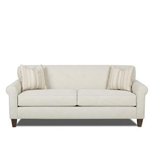 Rowe Hermitage Upholstered Three Seat Sofa Belfort Furniture Sofas Belfort Basics Katrina Sofa
