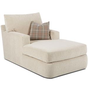 Klaussner Oliver Contemporary Chaise