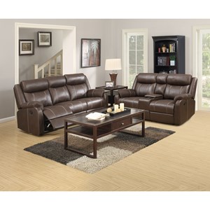 Klaussner International Domino-US Reclining Living Room Group