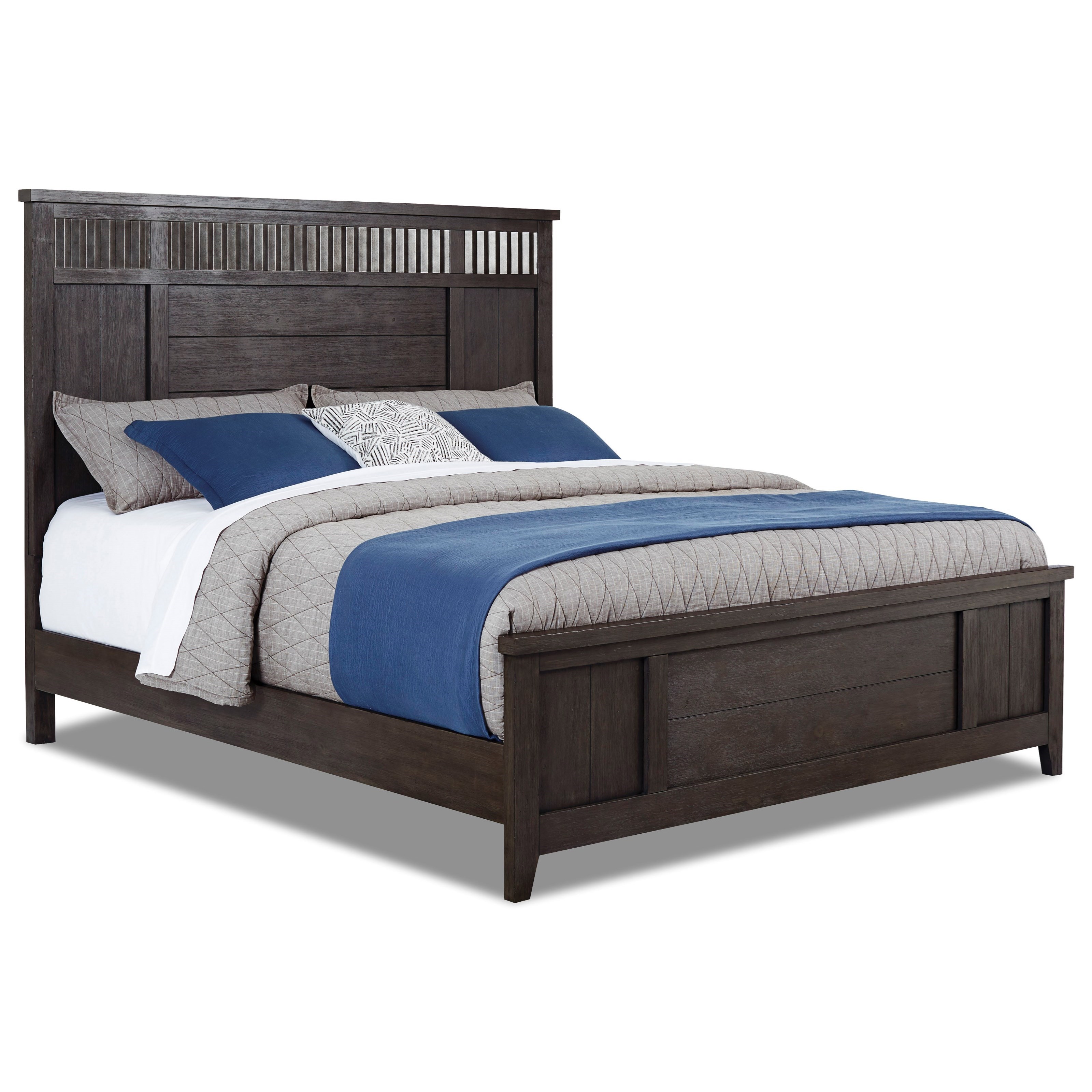 Klaussner International Burbank Queen Bed | Value City ...