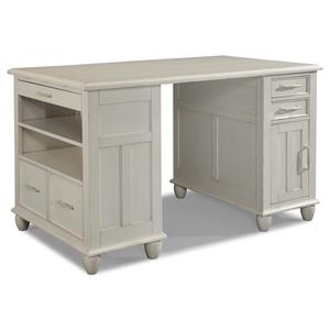Carolina Preserves by Klaussner Sea Breeze Day Dream-Complete White Desk