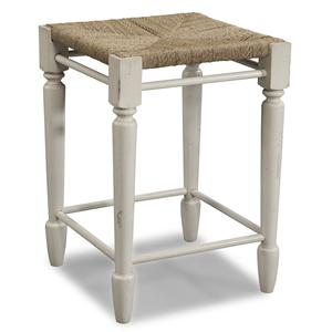 Carolina Preserves by Klaussner Sea Breeze White Desk Stool