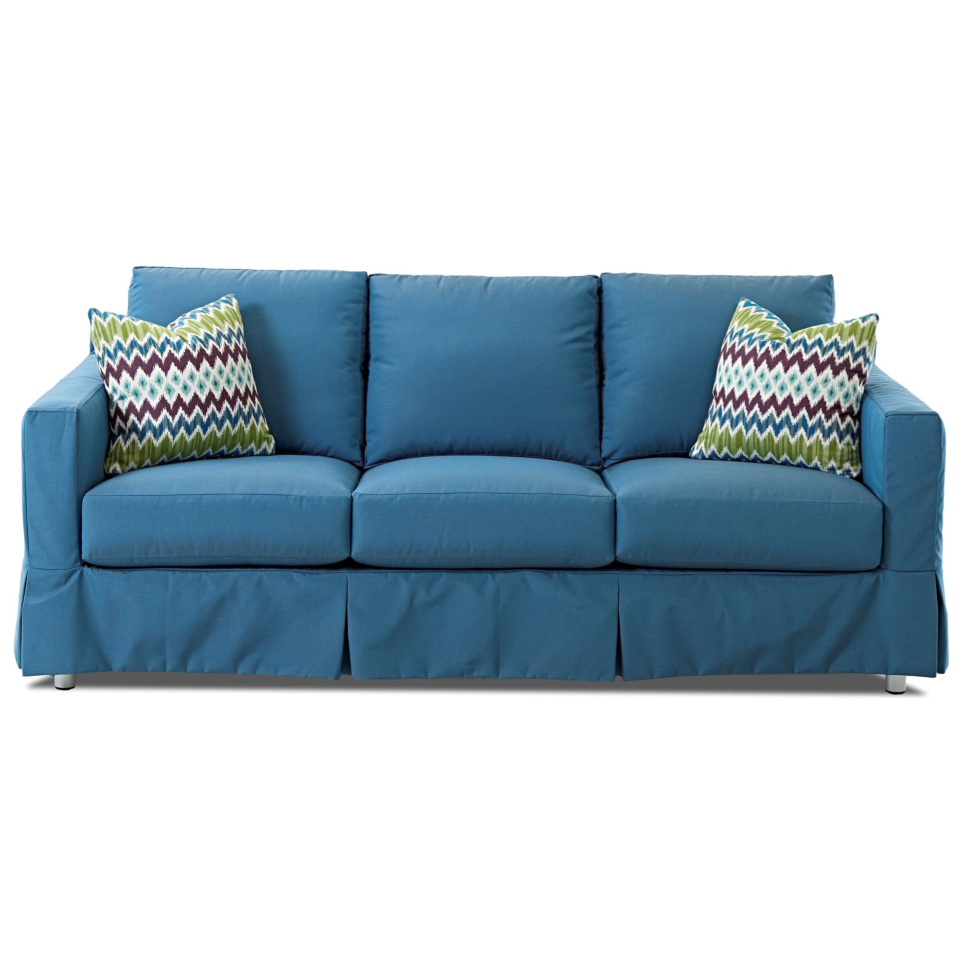 Aspen Outdoor Slipcovered 84 Sofa With Drainable Cushions Aspen Outdoor Slipcovered 84 Sofa With