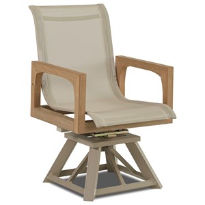 Klaussner Outdoor Delray W8502 Srdc Swivel Rocker Dining Chair Swivel Rocker Dining Chair